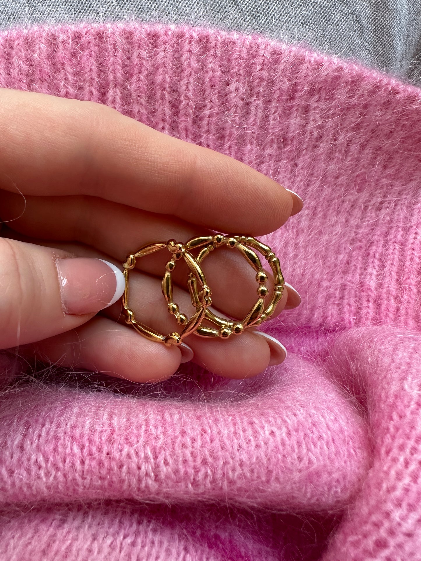 Tiny Hearts Ring