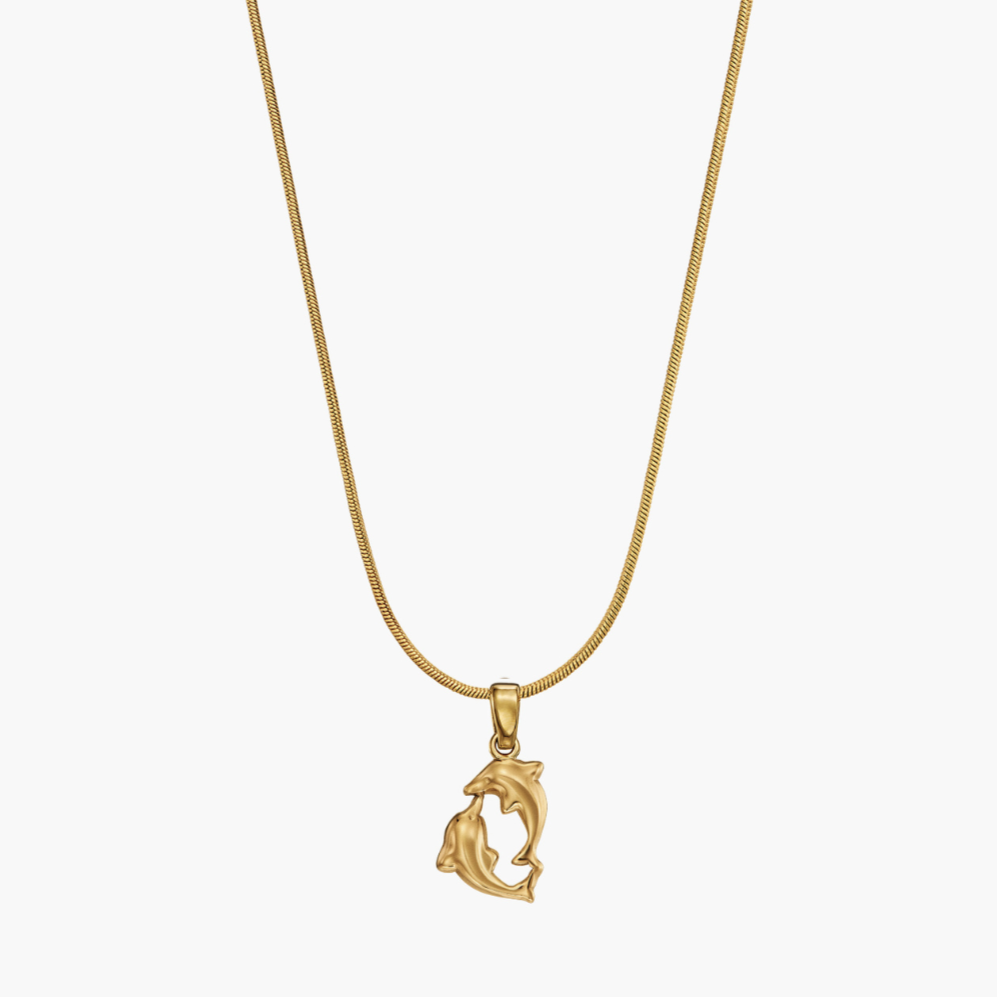 Dancing Dolphins Necklace