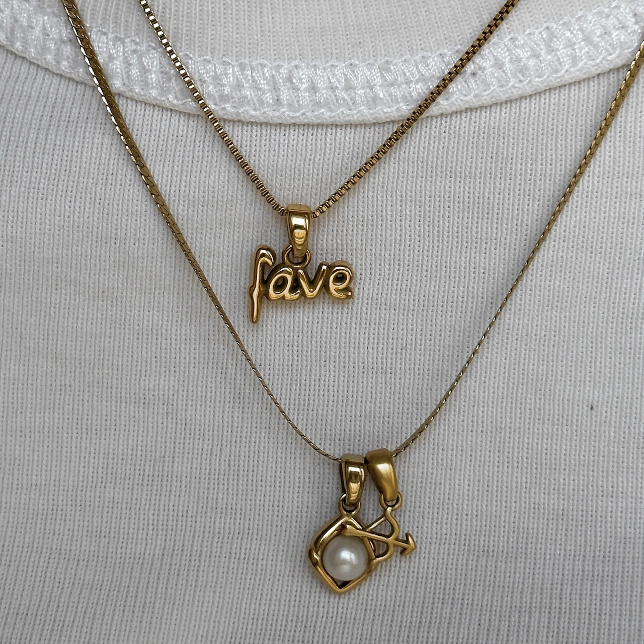 'You're my fave' Necklace