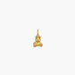 Teddybär Charm Produktfoto mit weißem Hintergrund